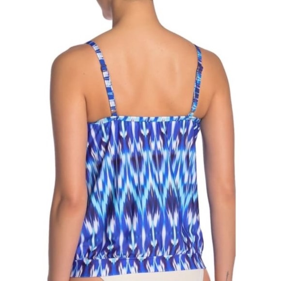NWOT Athena Cascade Printed Tankini - Picture 2 of 6